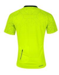 Koszulka FORCE CITY, fluo-czarna M