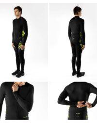Bluza FORCE SPIKE, czarno-fluo 3XL