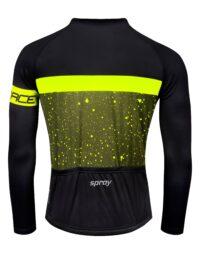 Bluza męska FORCE SPRAY, army-fluo L