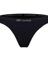 Bielizna damska-stringi 3-pak, czarna XL-XXL