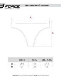 Bielizna damska-stringi 3-pak, czarna XL-XXL