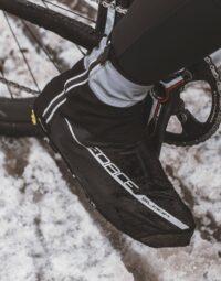Ochraniacze na buty FORCE GLOOM, czarne S