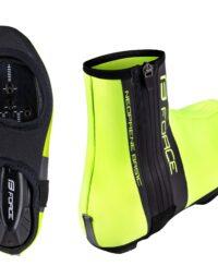 Ochraniacze rowerowe FORCE NEOPRENE BASIC, fluo S