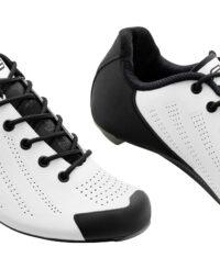 Buty szosowe FORCE COMANDO CARBON, białe 43