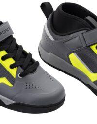 Buty FORCE DOWNHILL, fluo-szare 42