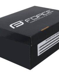 Buty rowerowe FORCE GO2, czarno-fluo 42