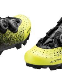 Buty FORCE MTB SCORE, fluo-czarne 44