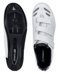 Buty szosowe FORCE ROAD HERO 2, białe 42