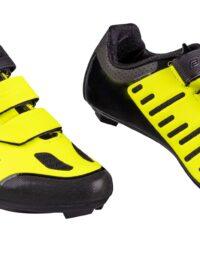 Buty szosowe FORCE LASH, fluo-czarne 40