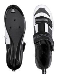 Buty triathlonowe FORCE TRIA, czarno-białe 41