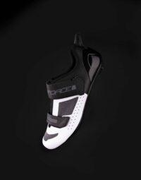 Buty triathlonowe FORCE TRIA, czarno-białe 41