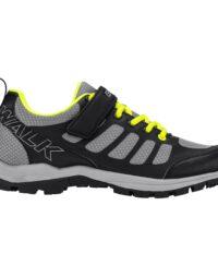 Buty turystyczne FORCE WALK, czarno-szaro-fluo 39