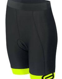 Spodenki dziecięce FORCE KID-2, czarno-fluo 140-153cm
