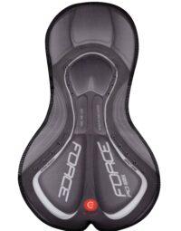 Spodenki z wkładką FORCE SHINE, czarne 3XL