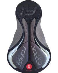 Spodenki z wkładką FORCE STORM, czarno-szare 3XL