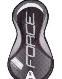 Spodenki z wkładką FORCE B30, czarno-szare M