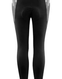 Leginsy/spodnie damskie FORCE RIDGE LADY z wkładką, czarno-szare XL