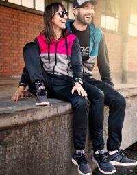 Spodnie dresowe FORCE ROCKY/ADRIANA, czarne XXXL