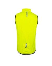Kamizelka FORCE WINDPRO KID wiatroszczelna, fluo 140-153