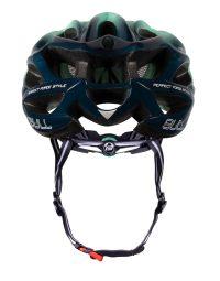 Kask rowerowy FORCE BULL HUE, miętowo-granatowy S-M