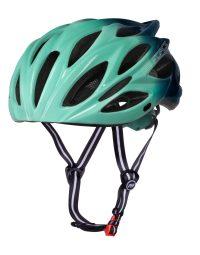 Kask rowerowy FORCE BULL HUE, miętowo-granatowy S-M