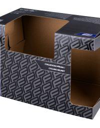 Kask rowerowy FORCE BULL HUE, fioletowo-morelowy S-M
