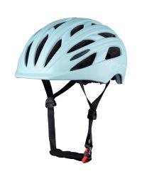 Kask rowerowy FORCE DOWNTOWN, niebiesko-zielony L-XL