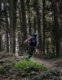 Koszulka z długim rękawem FORCE RECKLESS, czarno-różowo-fluo 3XL
