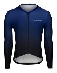 Bluza FORCE SMOOTH, czarno-niebieska S