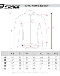 Bluza FORCE SMOOTH, czarno-niebieska S