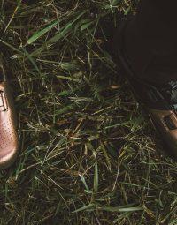 Buty rowerowe FORCE VIRTUOSO GRAVEL, czarno-brązowe 45