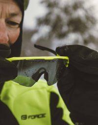 Okulary przeciwsłoneczne FORCE AMBIENT, fluo-czarne, fotochromy