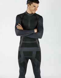 Bielizna / spodnie termoaktywne FORCE GRIM, czarne XS-S