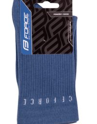 Skarpetki FORCE SNAP, niebieskie L-XL/42-46