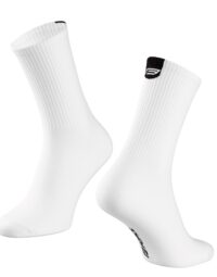 Skarpetki FORCE LONGER SLIM, białe S-M/36-41