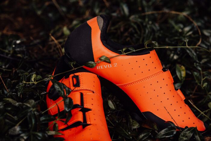 Buty FORCE MTB REVO 2, pomarańczowe 44