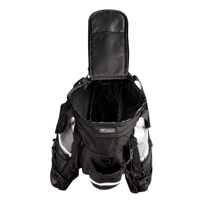 Torba tylna FORCE LARGE, czarna 20 l