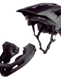 Kask FORCE VENOM downhill, czarny S-M