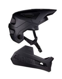 Kask FORCE VENOM downhill, czarny S-M