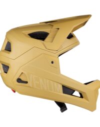Kask FORCE VENOM downhill, brązowy S-M