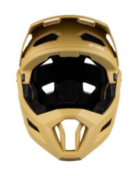 Kask FORCE VENOM downhill, brązowy S-M