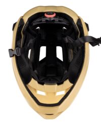 Kask FORCE VENOM downhill, brązowy S-M
