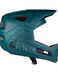 Kask FORCE VENOM downhill, turkusowy, S-M