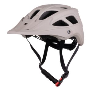 Kask FORCE IBEX MTB, beżowy, matowy S-M