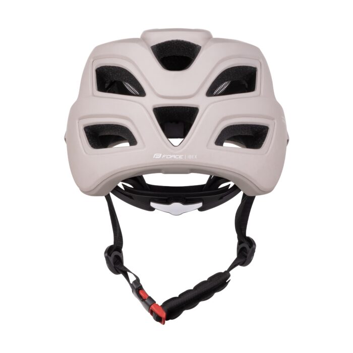 Kask FORCE IBEX MTB, beżowy, matowy S-M