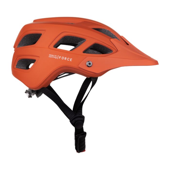 Kask FORCE IBEX MTB, pomarańczowy, matowy L-XL