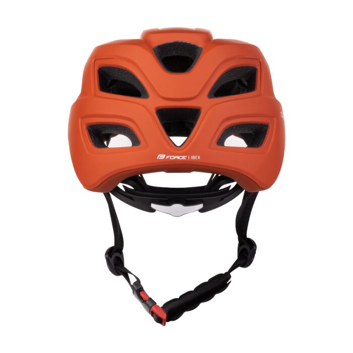 Kask FORCE IBEX MTB, pomarańczowy, matowy L-XL