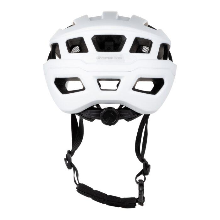 Kask FORCE DOX, biały S-M