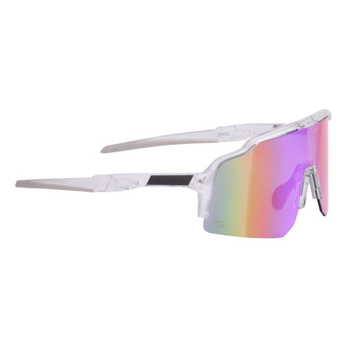 okulary przeciwsłoneczne FORCE STRIVE trans,purp-yell lustrzane soczewki