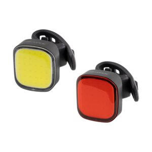 zestaw lampek FORCE COB 2.0 USB przednie + tylne